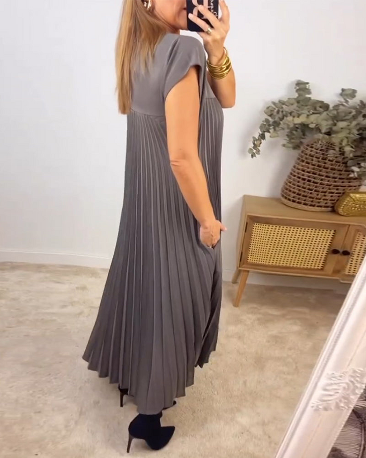 BAYLOR - GRACEFUL FLOWING LONG EVENING DRESS