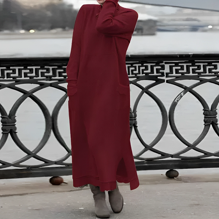 MARIETTA - WINTER HAVEN WRAP DRESS