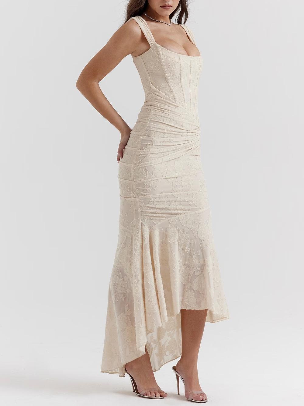 ROWAN - SKY BLOOM FLOWY MAXI DRESS
