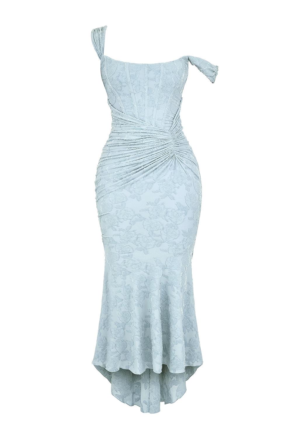 ROWAN - SKY BLOOM FLOWY MAXI DRESS