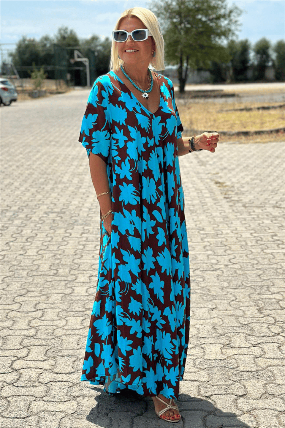 MALIA - ELEGANT FLOWY DRESS FOR TUMMY