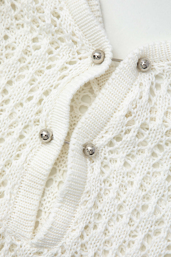 DARLY - COASTAL WHITE STRAPPY DRESS