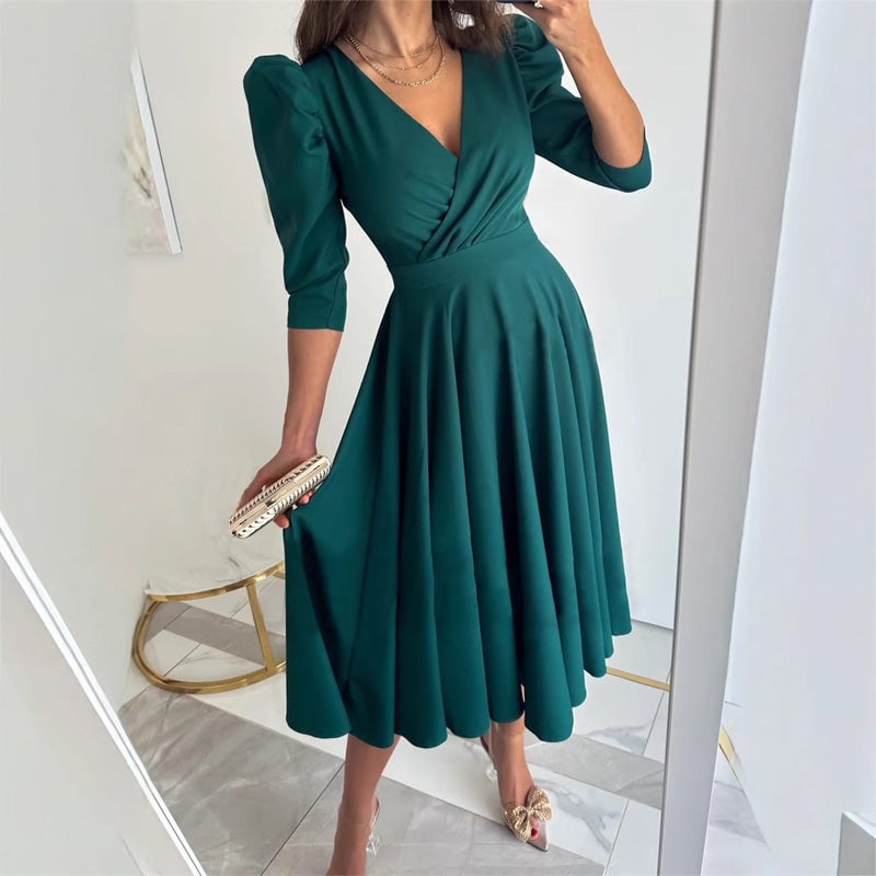 GOLA - WAIST-SLIMMING MIDI DRESS STYLE
