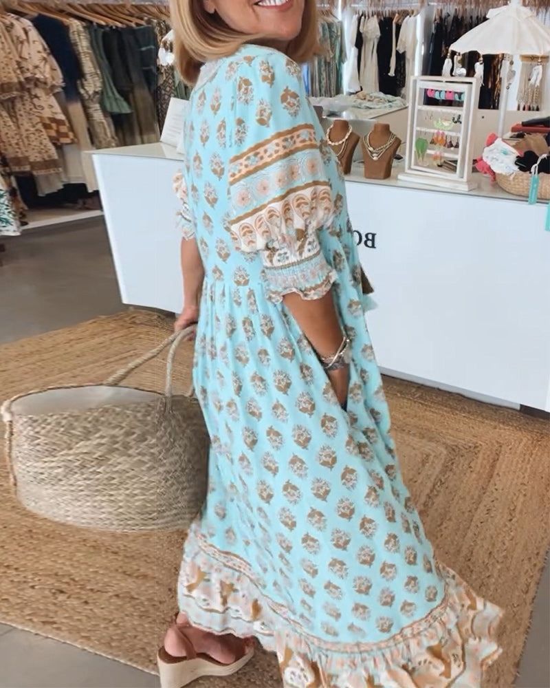 DEVALLA - FASHIONABLE EASY TO WEAR DRESS