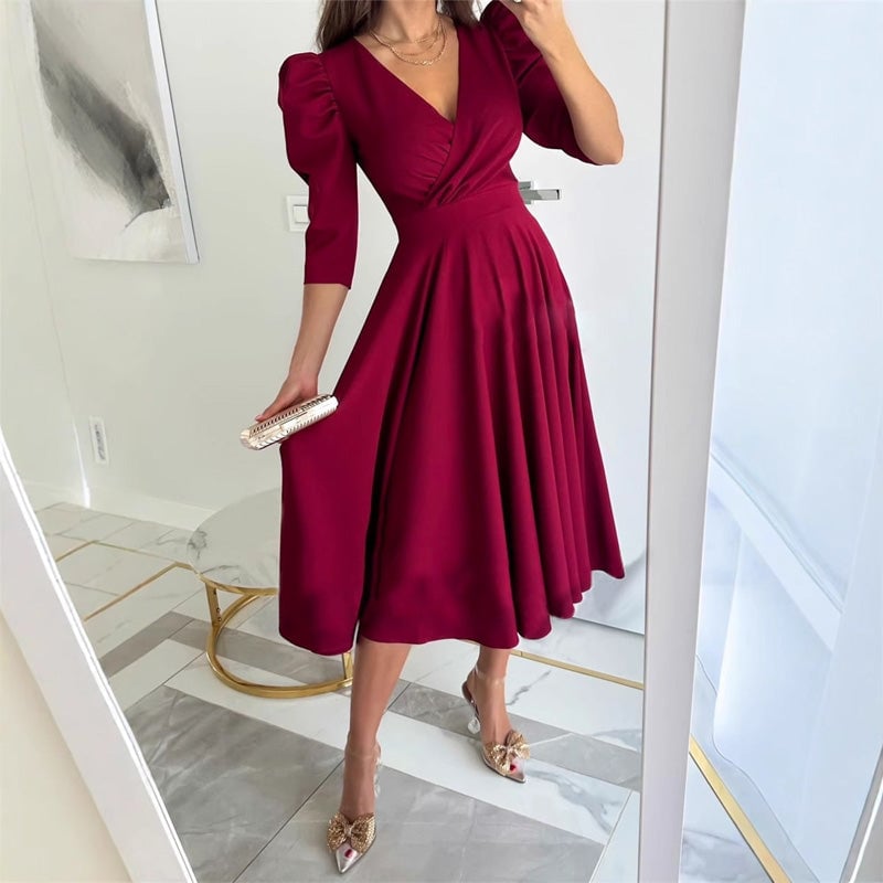 GOLA - WAIST-SLIMMING MIDI DRESS STYLE