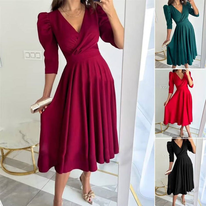 GOLA - WAIST-SLIMMING MIDI DRESS STYLE