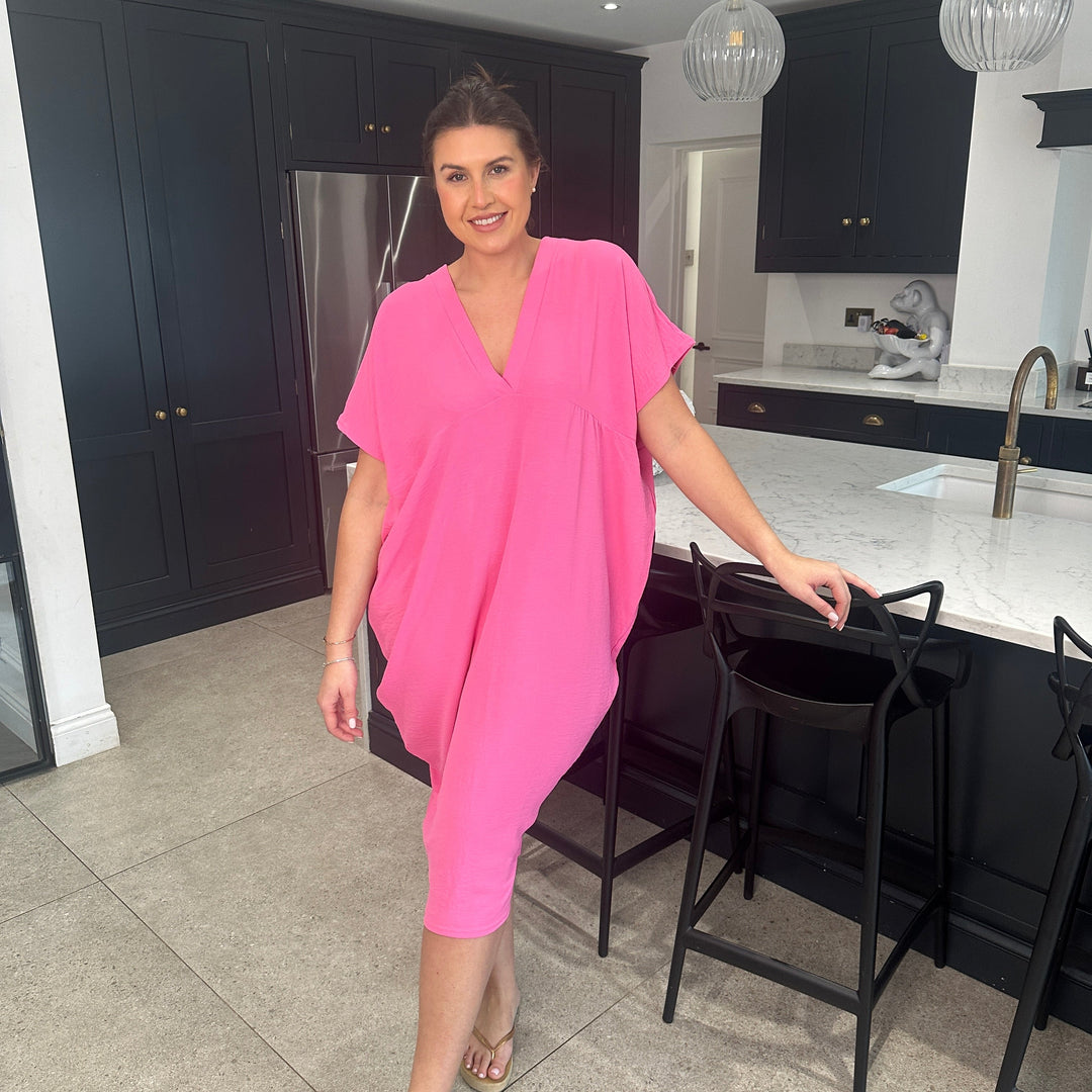 TANYA - V-NECK MAXI DRESS