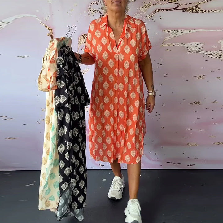 LUCITA - LAPEL LOVE SUMMER DRESS