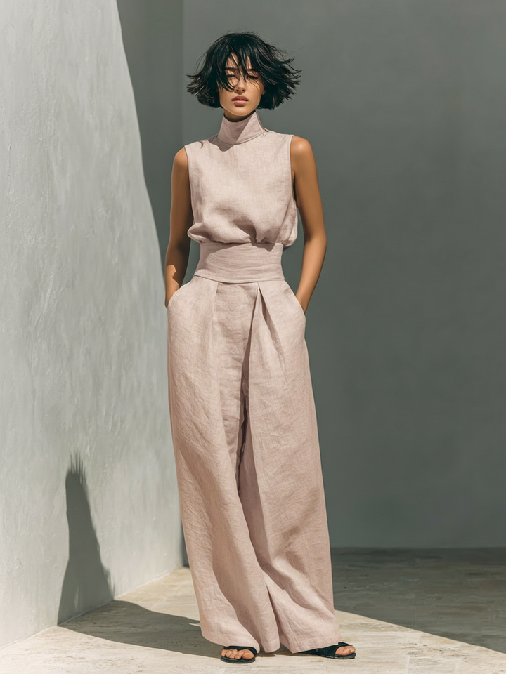Alessia™ – Linen Two-Piece Set