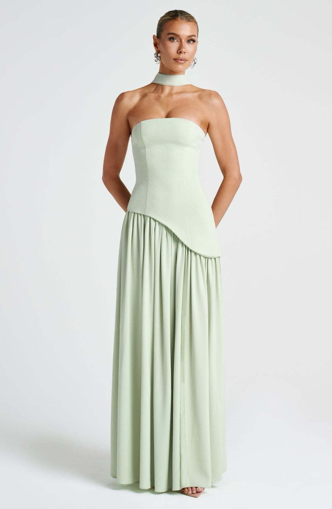 SUNSET ELEGANCE GOLDEN HOUR DRESS