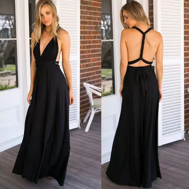 DELAILAH - TRANSFORMABLE STRAP DRESS