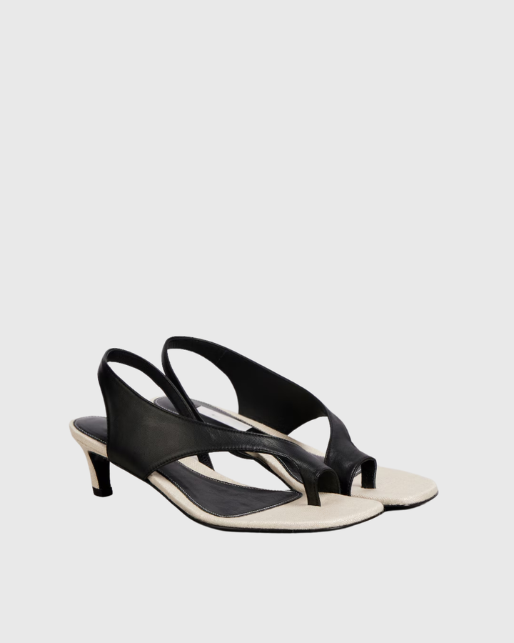 Meli Thong Sandals In Beige