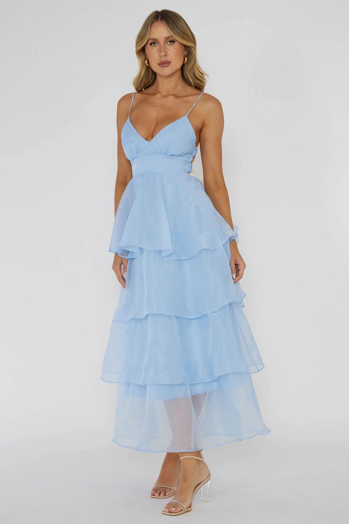 LOVETT - CHIC PLUNGING DRESS
