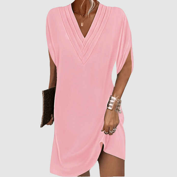 Alysa | Elegant Dress with Half Sleeves