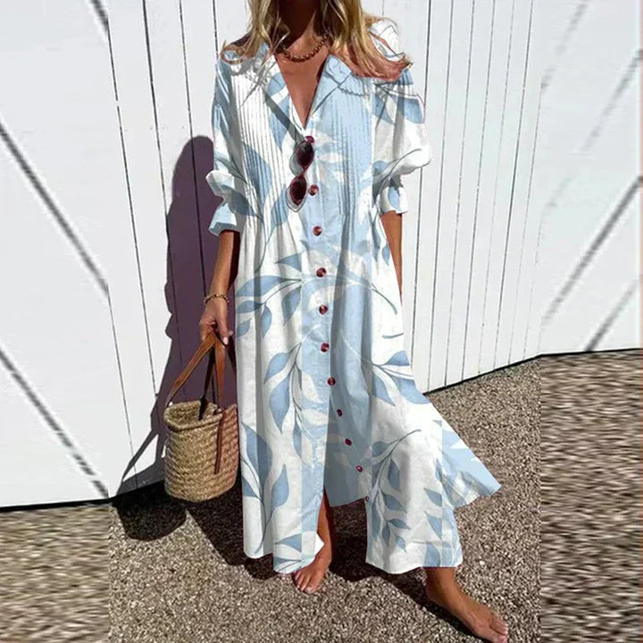 Trishia - Vibrant Bloom Dress