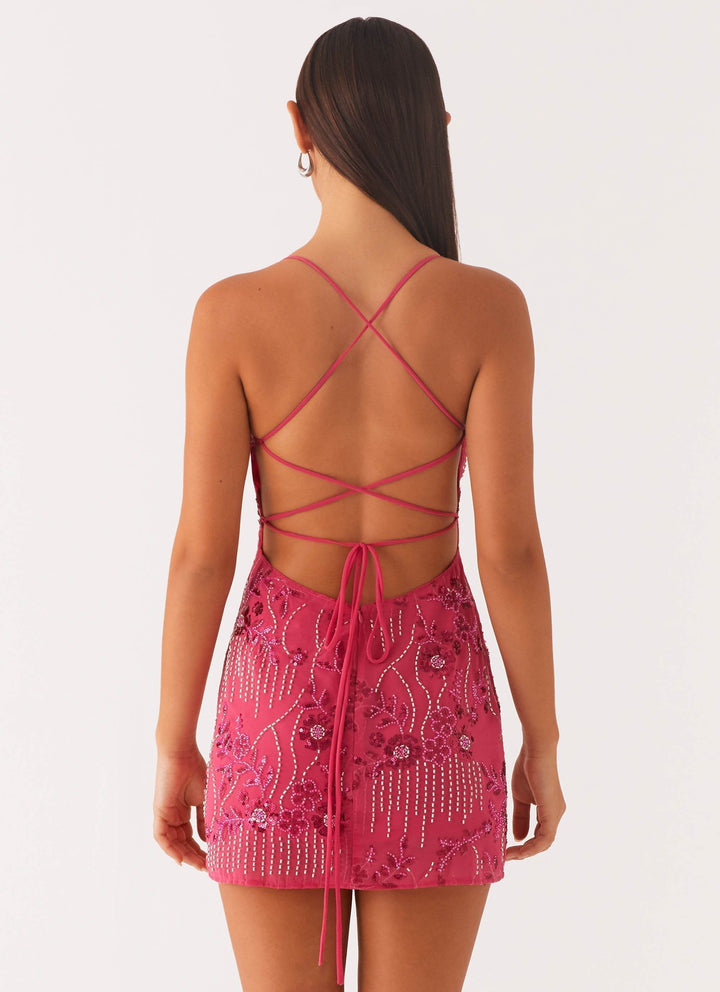 ELISHAVIEN - TIMELESS SPARKLING SEQUIN MINI DRESS