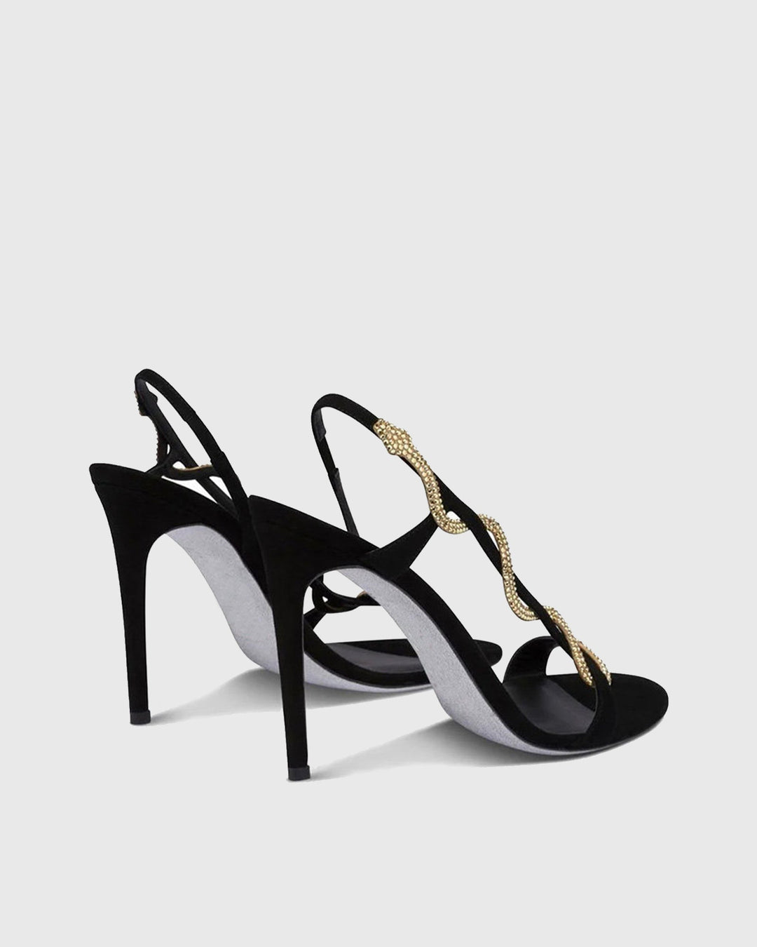 Zoie Rhinestone Snake Enwind Sandals