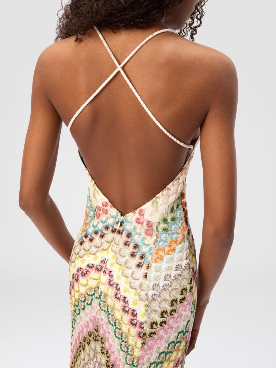 HADLEY - OPEN STITCH CROCHET DRESS