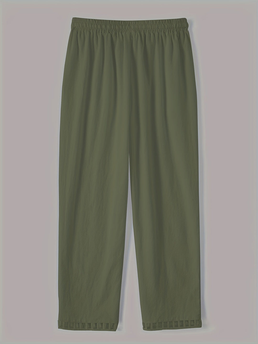Wren | Relaxed Contrast Trim Cropped Pants