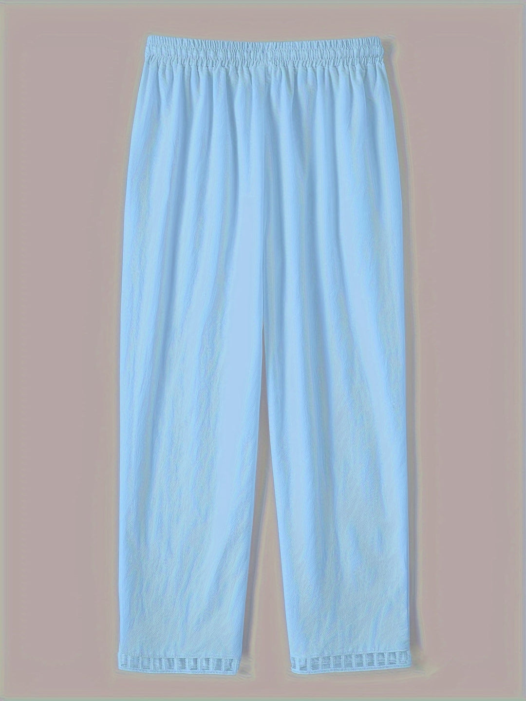 Wren | Relaxed Contrast Trim Cropped Pants