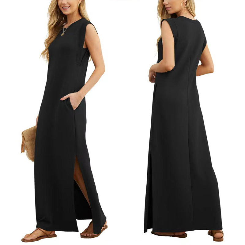 SALLY - ANTI-WRINKLE FLOWING DRESS
