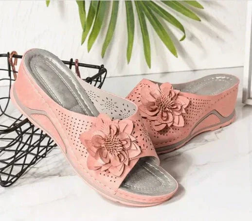 Gavrielle | Soft Leather Sandals with Arch Support